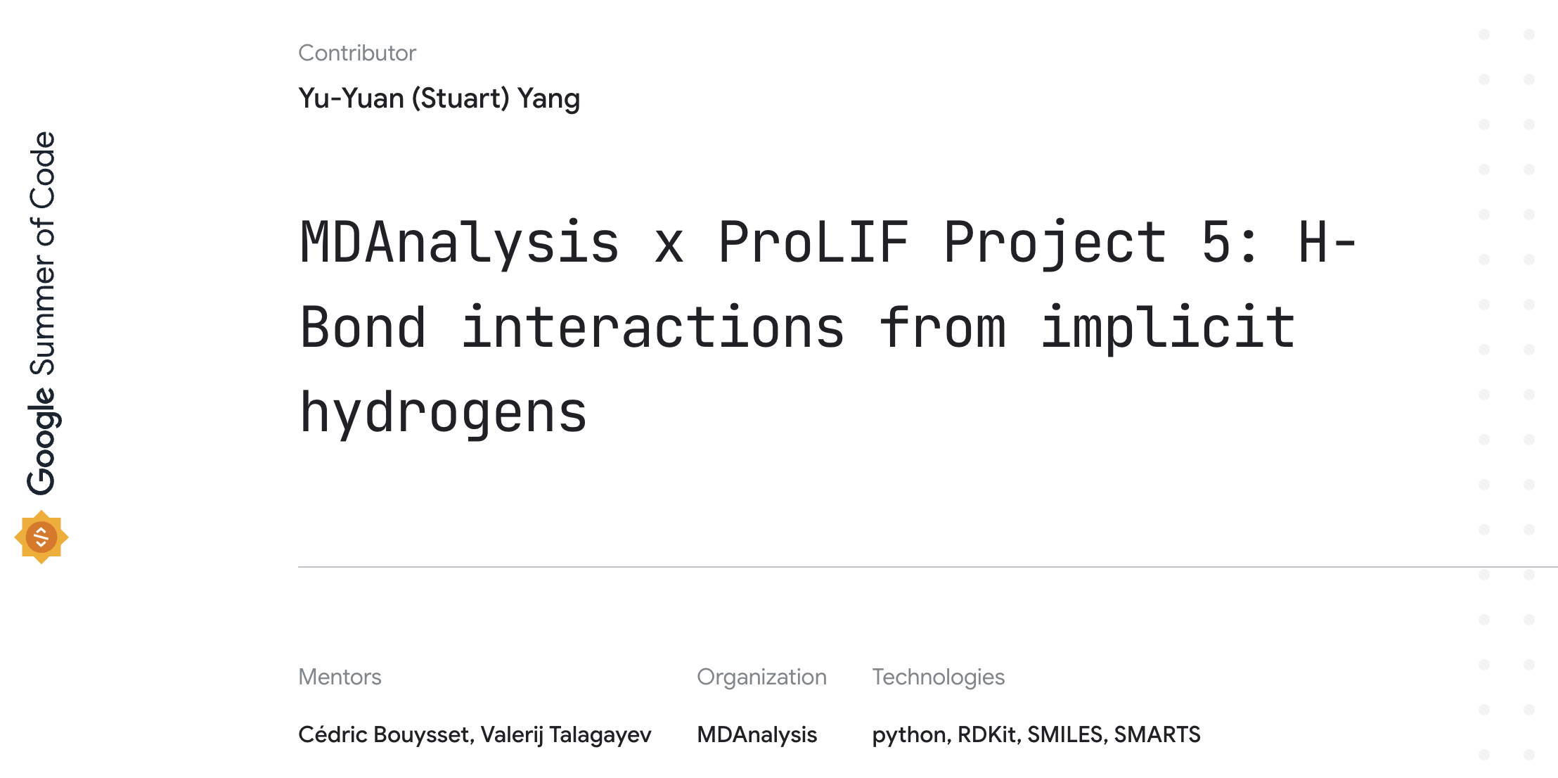 [Google Summer of Code 2025] MDAnalysis x ProLIF Project 5: H-Bond interactions from implicit hydrogens